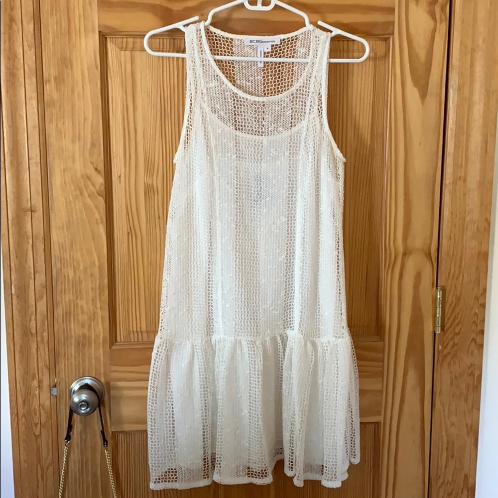 BCBG White dress
